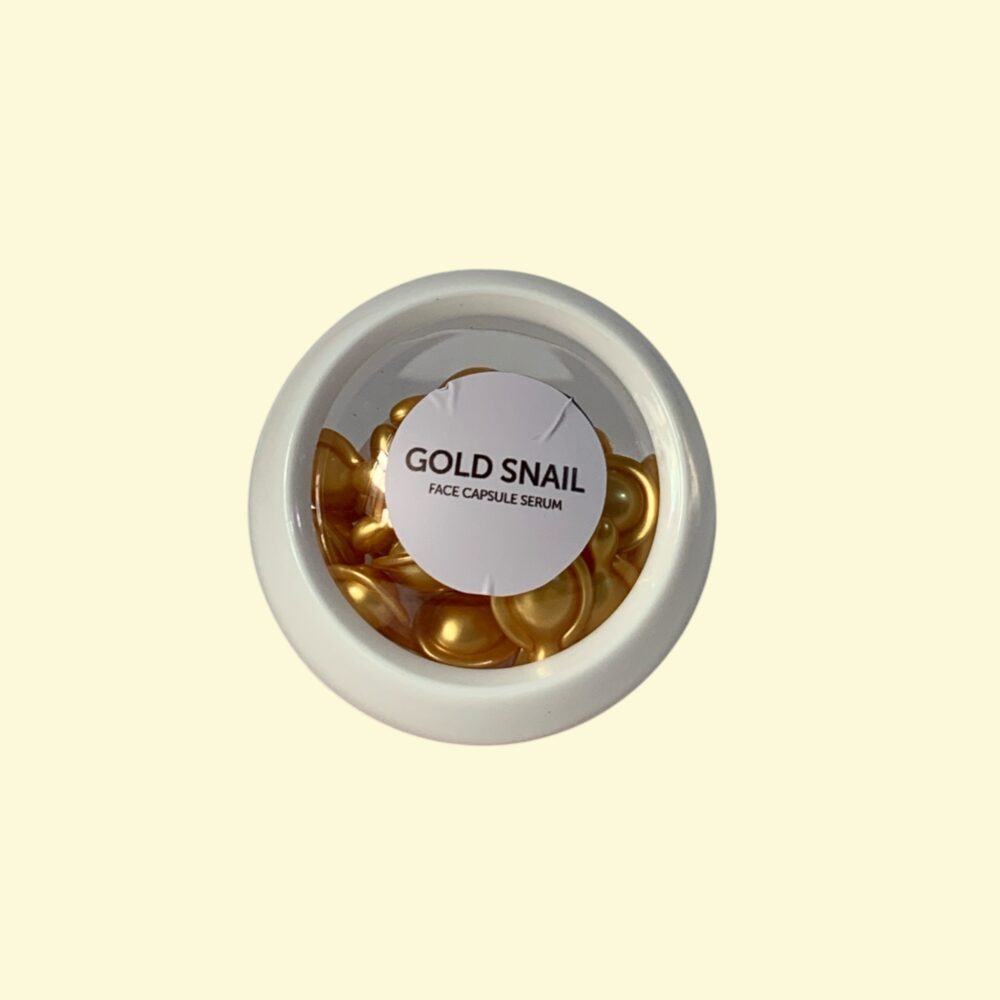 Gold snail capsule serum